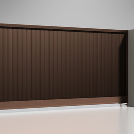 Откатные ворота Alutech 5000x2000 мм